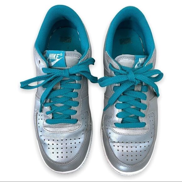 Nike Terminator Low Top Teal Silver - Picture 3 of 6